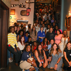SNHU To You Atlanta Group Photo on Stairs