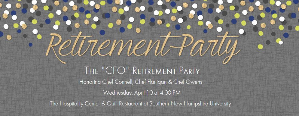 CFO Retirement Party