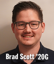 Headshot of alumnus Brad Scott