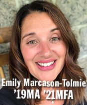 Headshot of alumna Emily Marcason-Tolmie