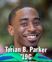 Headshot of alumnus Torian B. Parker