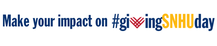 Make your impact on #givingSNHUday