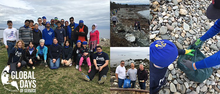 SNHU Global Days of Service Rye Beach Clean Up